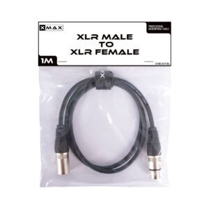 XMAX XLR Male-XLR Female 1m